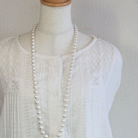 最終セール！somnium ソムニウム コットンパールロングネックレス som-c-n04 - somnium ONLINE STORE