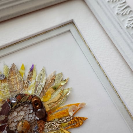 ひまわり　バスを待つ