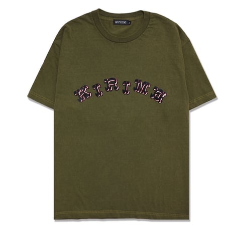 Arch Logo S/S Over Dye Tee <Y.Mustard>