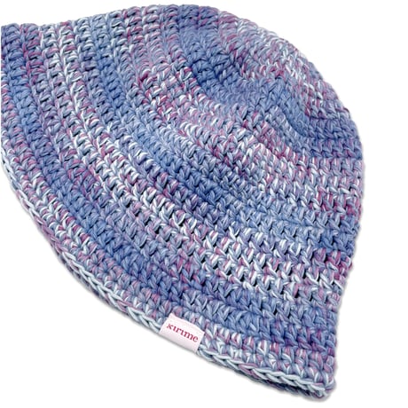 Knitting Hat <Puple Gradation>