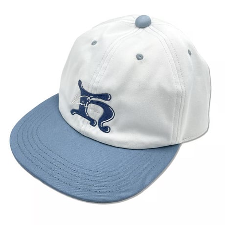K Logo 6P B.B Cap <Mr.Gray x Blue Jade>