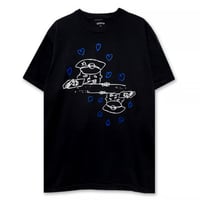 Love S/S Dyed Tee <Black>