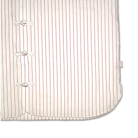 China Button Base Ball Shirt <Red x Off White>
