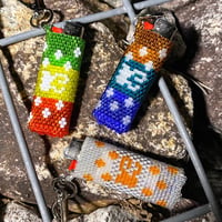 K Logo Beads Lighter Case
