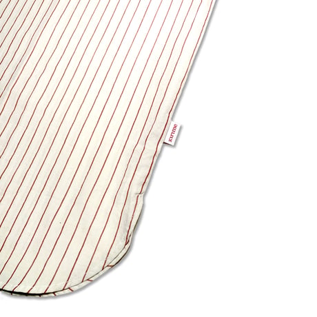 China Button Base Ball Shirt <Red x Off White>