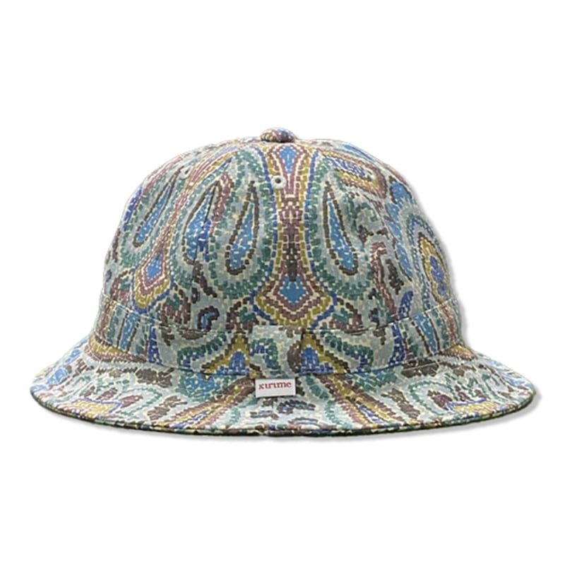 Kirime Skate Bell Hat Red Navy Patchwork
