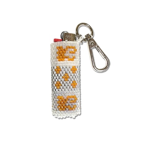 K Logo Beads Lighter Case