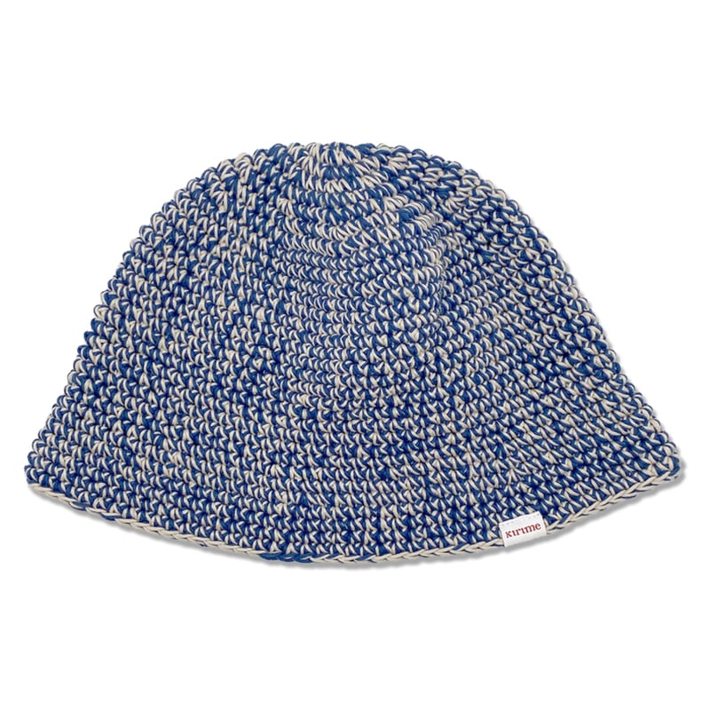 新品　SOL Hand-knitted Border Hat　navy SOL soonerorlater / HAND-KNITTED BORDER HAT / M