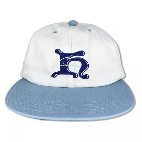 K Logo 6P B.B Cap <Mr.Gray x Blue Jade>