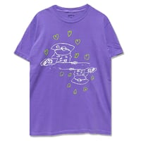 Love S/S Dyed Tee <Lavender>