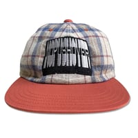 NPO Plaid Cap <Canyon Red>