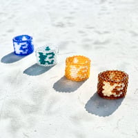 K Logo Beads Ring