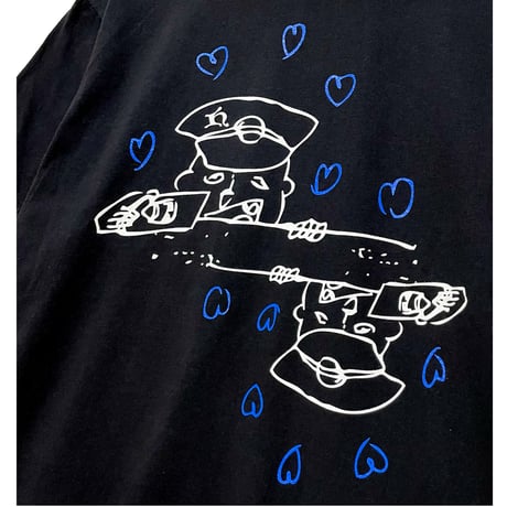 Love S/S Dyed Tee <Black>