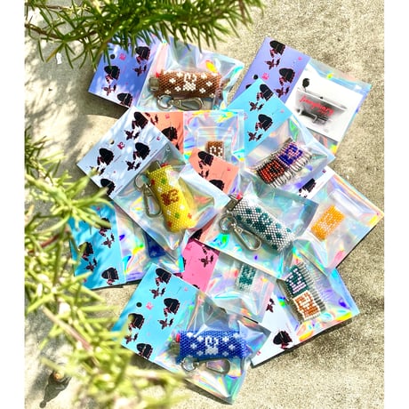 K Logo Beads Lighter Case