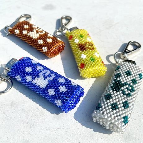 K Logo Beads Lighter Case