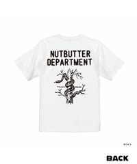 DEPARTMENT ロゴ 6.2オンス Tシャツ ホワイト