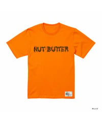 NUT-BUTTER ロゴ 6.2オンス Tシャツ オレンジ