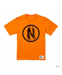 N ロゴ 6.2オンス Tシャツ オレンジ