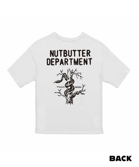 DEPARTMENT ロゴ 5.6オンス ビッグシルエット Ｔシャツ ホワイト