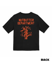 DEPARTMENT ロゴ 5.6オンス ビッグシルエット Ｔシャツ ブラック2