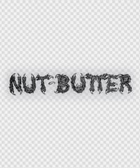 NUT-BUTTER ロゴ 転写ステッカー サイズＸＬ