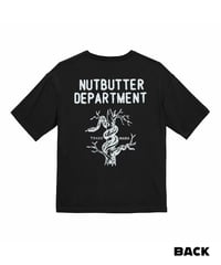 DEPARTMENT ロゴ 5.6オンス ビッグシルエット Ｔシャツ ブラック