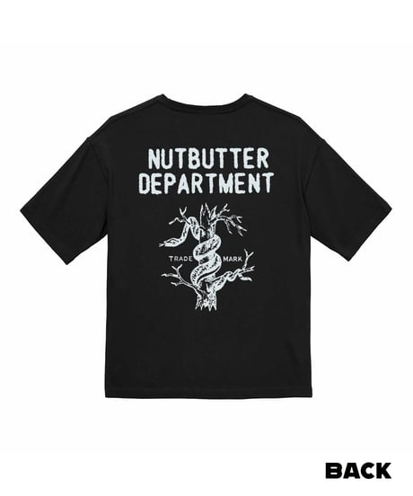 DEPARTMENT ロゴ 5.6オンス ビッグシルエット Ｔシャツ ブラック