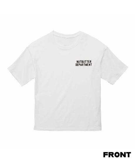 DEPARTMENT ロゴ 5.6オンス ビッグシルエット Ｔシャツ ホワイト