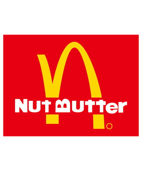 バーガーロゴ ダイカットステッカー