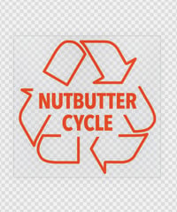 NUTBUTTER CYCLE 転写ステッカー