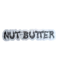 NUT-BUTTERロゴ ダイカットステッカー