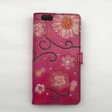 170607　左利き用スマホケース手帳型（iPhone 6s Plus）