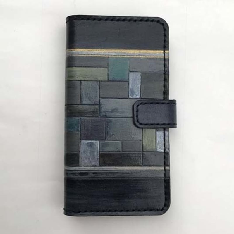 170606 スマホケース手帳型（iPhone7） | leather works, doub