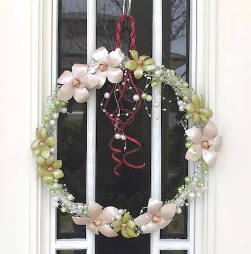 171001 ウェルカムリース | leather works, double-i