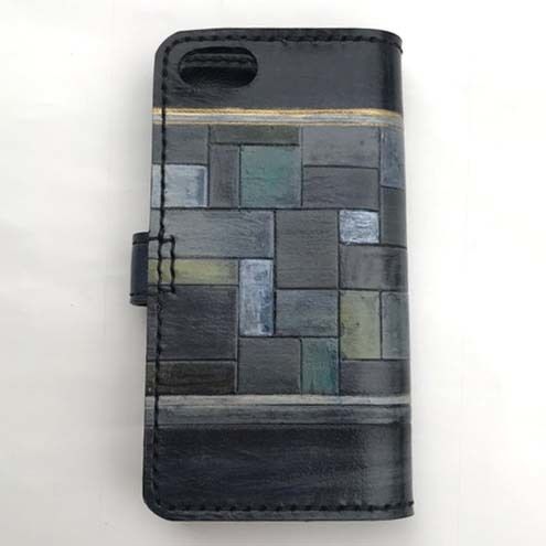 IPhone7レザーカバー 170606 スマホケース手帳型（iPhone7） | leather works, doub