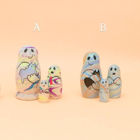 【Matryoshka】Halloween matryoshka S3人組