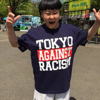 Tee: TOKYO AGAINST RACISM Tee（navy）