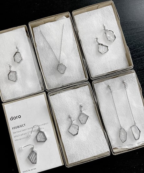 FRAGMENT HANGING EARRING / ピアス・イヤリング