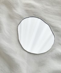 PUDDLE MIRROR PLATE / M / W115×H100 / FELT