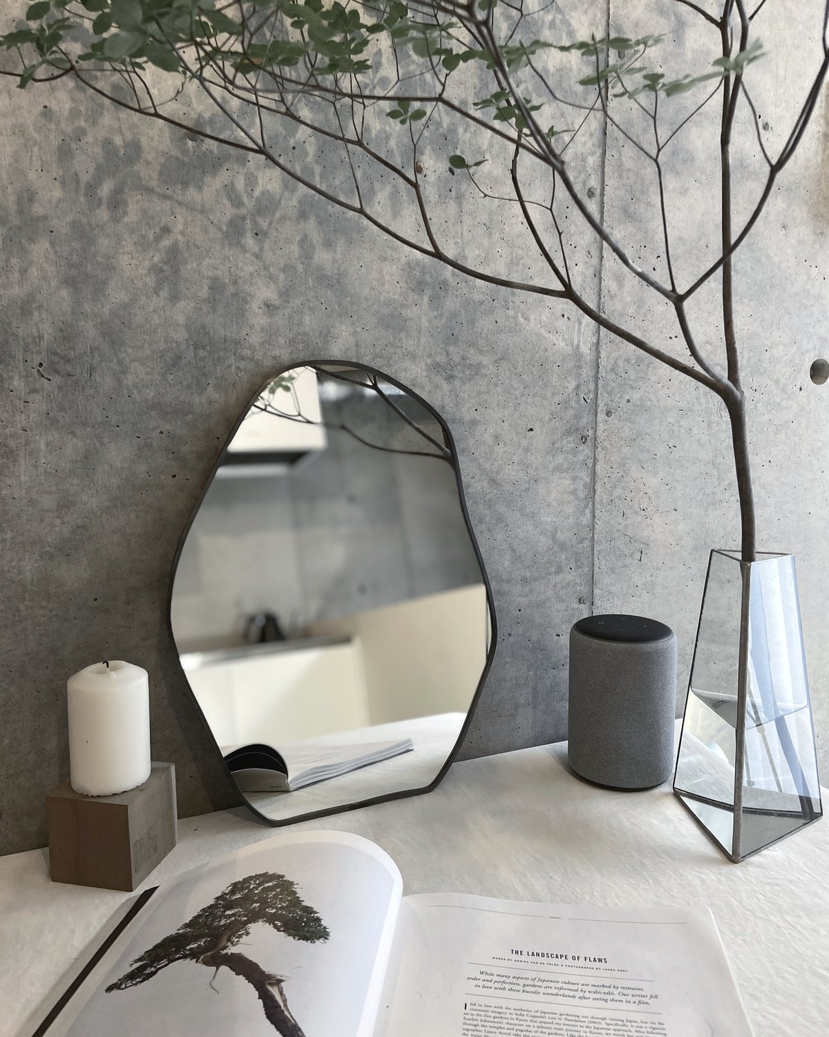 No.13 WAVE MIRROR / W310×H400 | doro ONLINE STORE