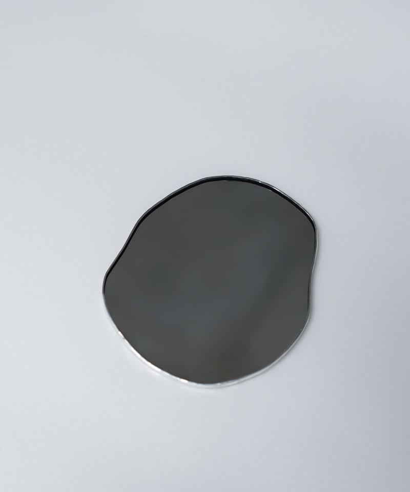 PUDDLE MIRROR PLATE / S / W85×H95 / FELT | doro