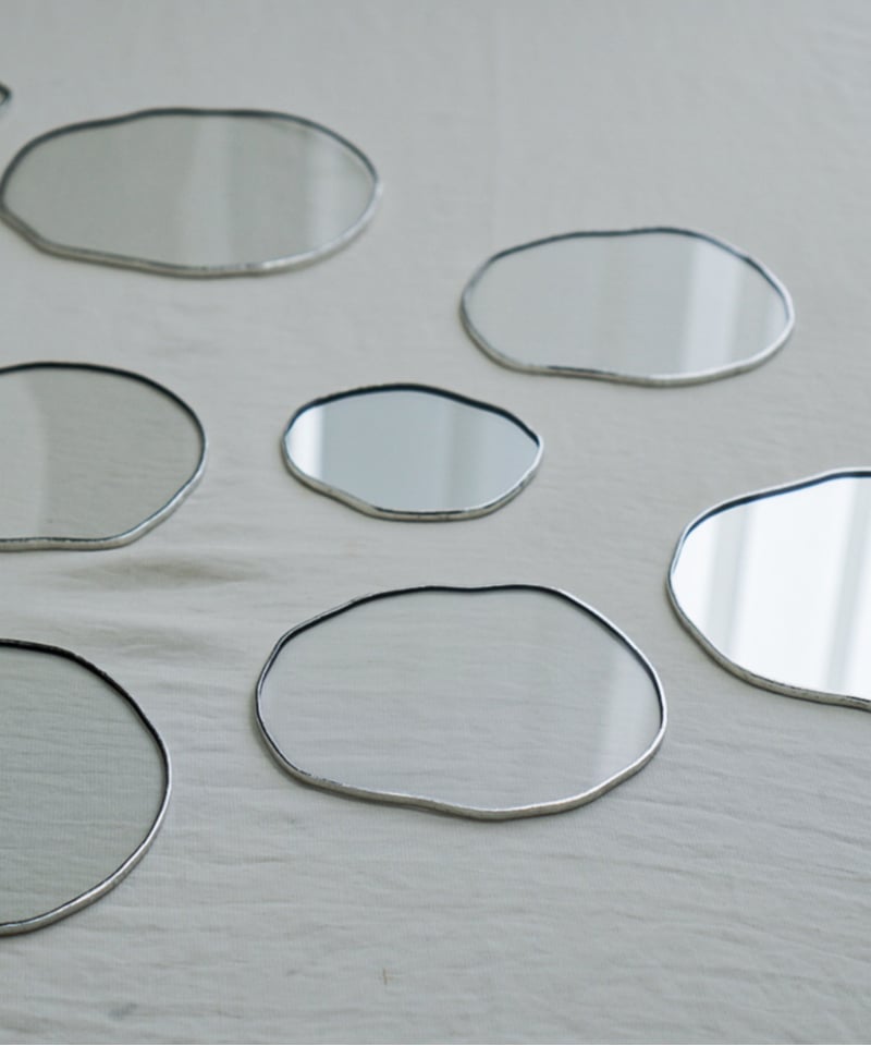 HYDRA ウォーターバンパープレート PUDDLE GLASS PLATE / S / W85×H95 / CLEAR | doro