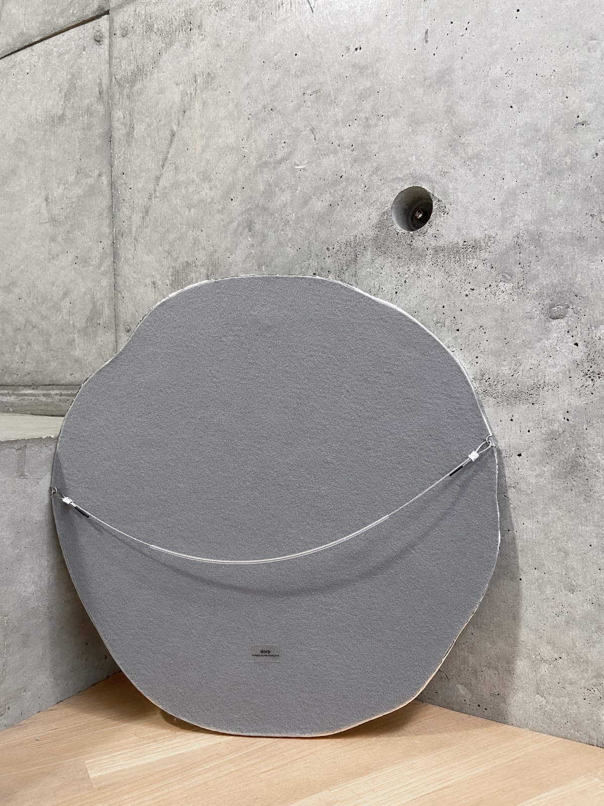 値下！スペイン製　トールペイント　大きめミラー No.15 POND WALL MIRROR / SIZE 170×280 | doro ON