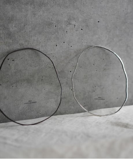 PUDDLE GLASS PLATE / M / W115×H100