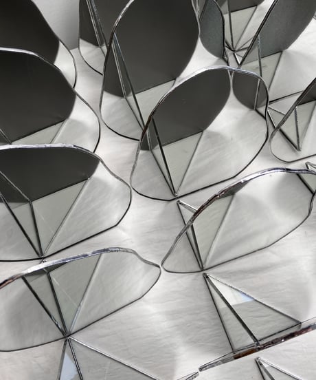 WAVE TABLE MIRROR / W155×H195