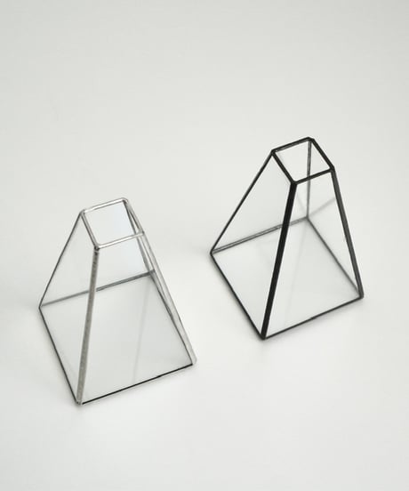 HAKU GLASS FLOWER VASE -S- / H10cm