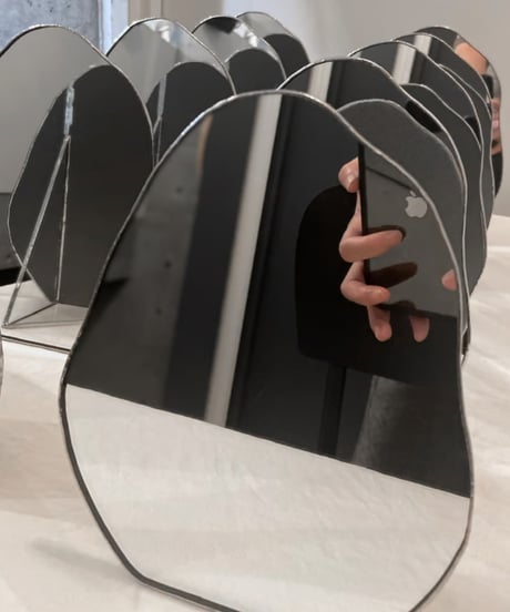 WAVE TABLE MIRROR / W155×H195