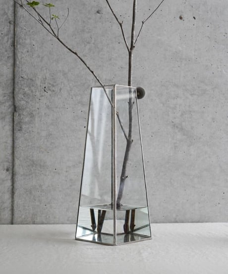 FLOWER VASE -L- 枝物・長物用花器 / W110×H350×D110