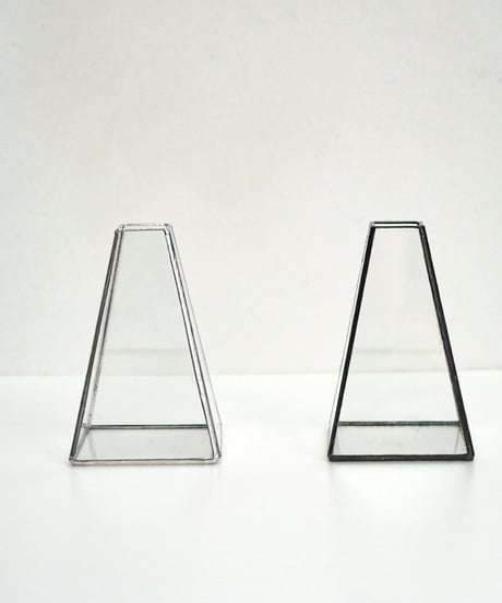 HAKU GLASS FLOWER VASE -S- / H10cm