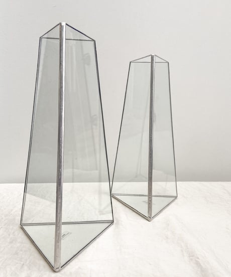 FLOWER VASE 三角立体 -M- / H23cm